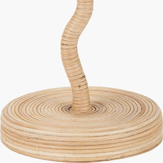 Rattan Wave Table Lamp Base