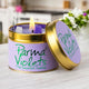 Parma Violet Tin Candle