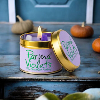 Parma Violet Tin Candle