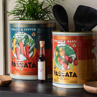 Set of Two XL Passata Storage Tins