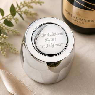 Personalised Champagne Or Prosecco Bottle Stopper