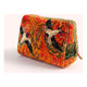 Quilted Wash bag Marbled Swallow Design