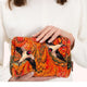 Quilted Wash bag Marbled Swallow Design