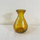 Recycled Glass Bud Vase Ochre