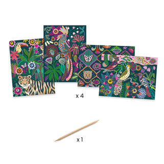 Scratch Cards - Rococo Art Activity Set