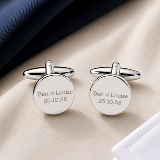 Personalised Cufflinks And Box