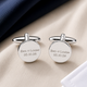Personalised Cufflinks And Box