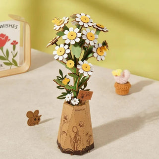 Chamomile DIY Model Kit shown fully built