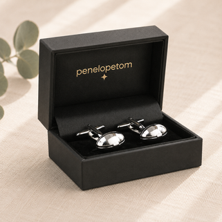 Personalised Rugby Ball Cufflinks