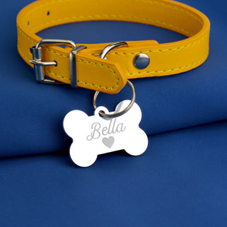 Personalised Silver Dog Tag