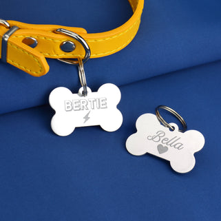 Personalised Silver Dog Tag
