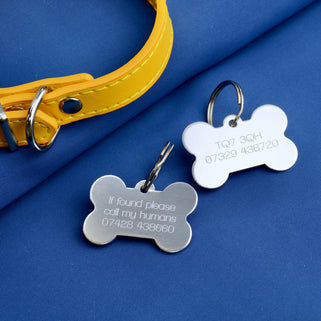 Personalised Silver Dog Tag