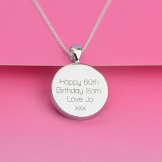 Personalised 1965 Sixpence Necklace