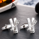 Personalised Ski Cufflinks