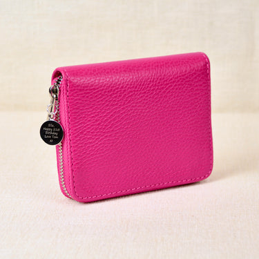 Small Rectangular Purse Personalised Small Leather Purse – Penelopetom