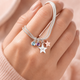 Personalised Birthstone Double Star Bracelet