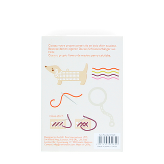 Stitch Keyring Sausage Dog