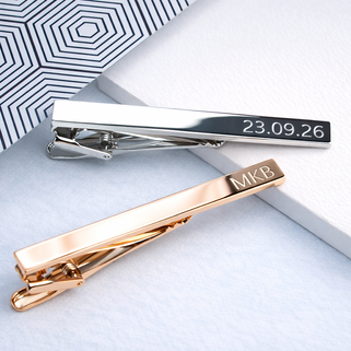 Personalised Tie Clip