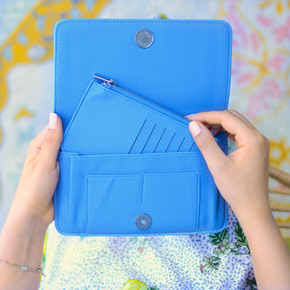 Personalised Carry All Travel Wallet with Card Holder Purse