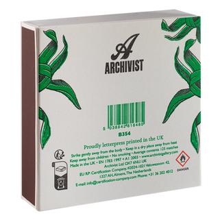 Tulips Square Matchbox with Matches