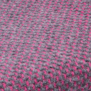 Twill Blanket Stitch Pink/Slate Grey