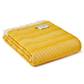Twist Yellow Throw