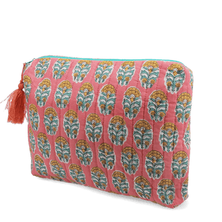 Cotton Canvas Wash Bag Daksha Print