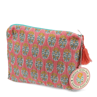 Cotton Canvas Wash Bag Daksha Print
