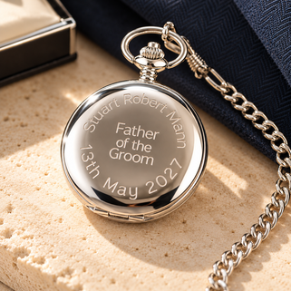 Personalised Men's Pocket Watch