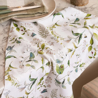 Wild Floral Tea Towel
