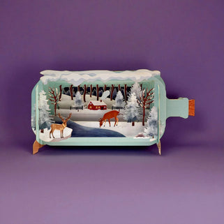 Deer MIAB Christmas Card