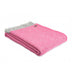 Boa Wool Throw Pink
