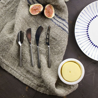 Darsa Silver Cheese Knives Set of Four