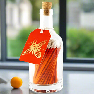 Gold Bee Bottled Matches