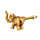 Gold Elephant Knob
