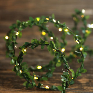 Greenery Battery Fairy Lights