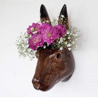 Hare Wall Vase