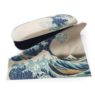 Kanagawa Wave Glasses Case