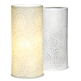 Firework Ceramic Column Lamp