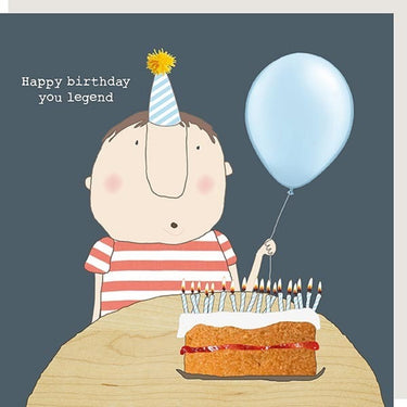 Rosie Made A Thing Legend Boy Card