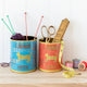 Leopard Storage Tins Set of Two