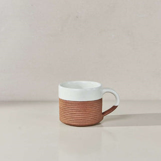 Mali Rib Coffee Mug Terracotta
