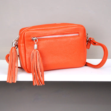 Monogram Leather Crossbody Bag