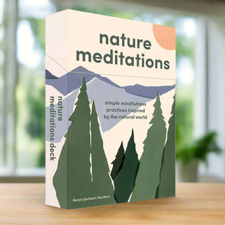 Nature Meditations Mindfulness Cards