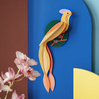 Olango Bird Cardboard Wall Decoration