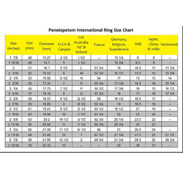 Ring Sizing Chart