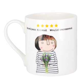 Rosie Made A Thing Excellent Friend Mug