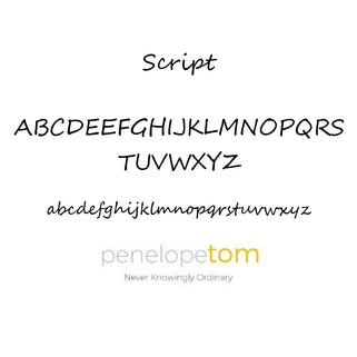Example of Penelopetom font