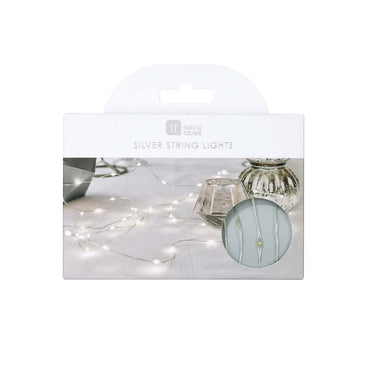 Silver String LED Table Lights
