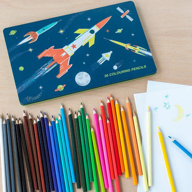 Space Age 36 Colouring Pencils